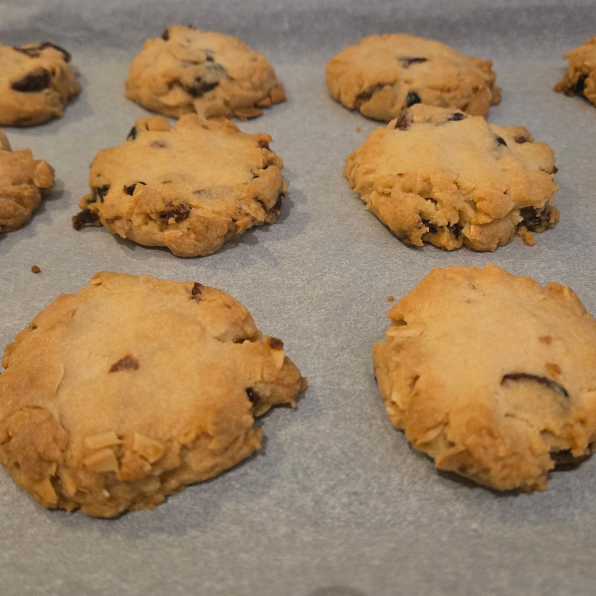 Buttery Cranberry & Almond&nbsp;Cookies